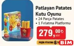 PATLAYAN PATATES KUTU OYUNU PATLAYAN PATATES KUTU OYUNU
